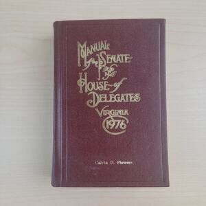 VTG Manual of the Senate Book